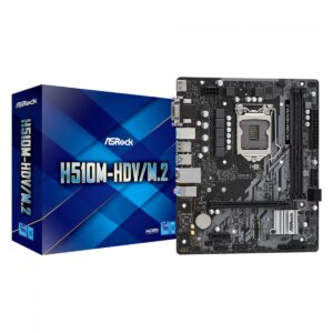 PLACA MAE (INTEL) ASROCK H510M-HDV/M.2 DDR4 LGA1200 10° E 11° GERACAO